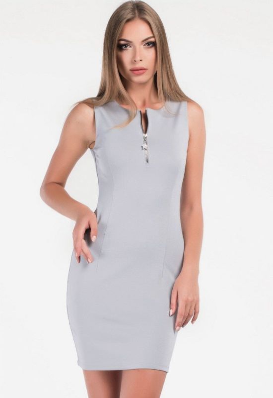 Платье КР-10175-4 (серый)
