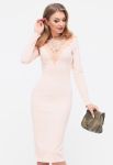Платье КР-10182-27 (персиковый)