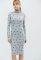 Сукня КР-5979-4 (світло-сірий)