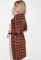 Сукня, що облягає в клітку 79PD5565 (рудий)