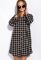 Платье-рубашка 120P467 (черный)