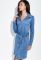 Платье-рубашка с поясом 95P4013 (джинсовый)