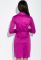 Платье-рубашка с поясом 95P4013 (фуксия)