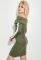 Сукня з відкритими плечима 78PD4002 (хакі)