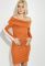 Сукня з відкритими плечима 78PD4002 (цегляний)