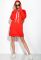 Сукня спортивна на флісі 120POI19076 (червоний)