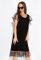Сукня вільного крою 120PDS3025 (чорний)
