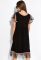 Сукня вільного крою 120PDS3025 (чорний)