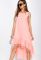 Платье свободного покроя 120PDS8479 (персиковый)