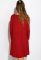 Платье-туника 317F054 (марсала)