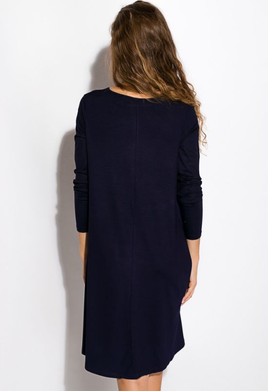 Платье-туника 317F054 (синий)