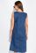 Платье в стиле Casual 120PDS8544 (джинсовый)