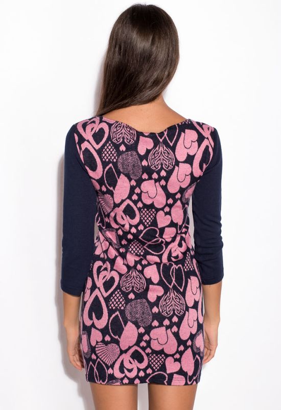 Платье женское 120P041 (розовый)