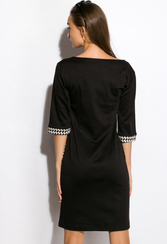 Платье женское 120P048 (черный)