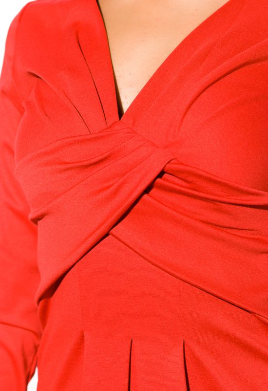 Платье женское 120P050 (красный)