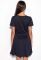 Сукня жіноча 120P068 (темно-синій)