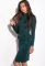 Платье женское 120P070 (зеленый)