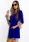 Платье женское 120P071 (индиго)