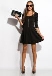 Платье женское 120P071 (черный)