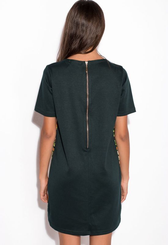 Сукня жіноча 120P072 (темно-зелений)