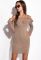Платье женское 120P082 (бежевый)