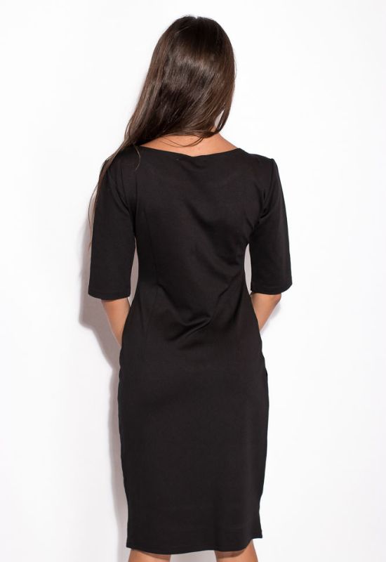 Платье женское 120P086 (черный)