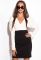 Платье женское 120P088 (черный/молочный)
