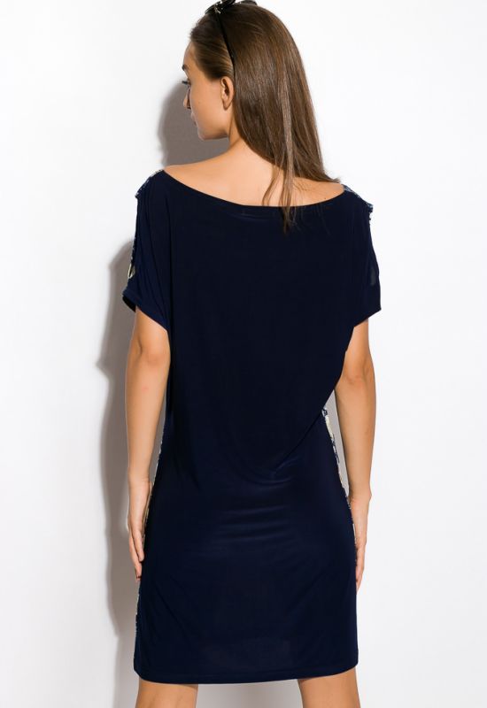 Платье женское 120P113 (темно-синий)