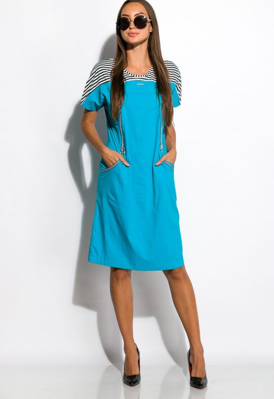 Сукня жіноча 120P134 (блакитний)