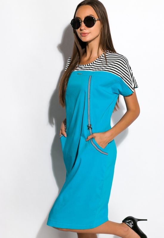 Сукня жіноча 120P134 (блакитний)