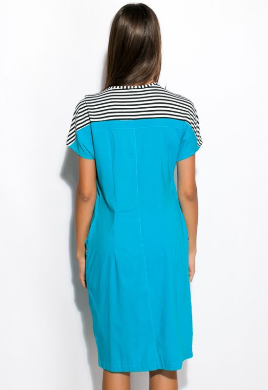 Платье женское 120P134 (голубой)