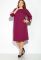 Платье женское 120P332 (бордовый)