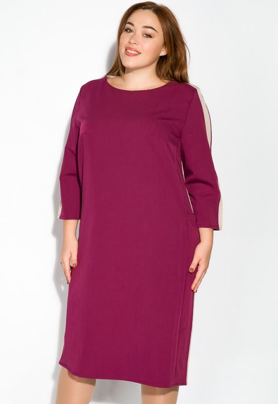 Платье женское 120P332 (бордовый)