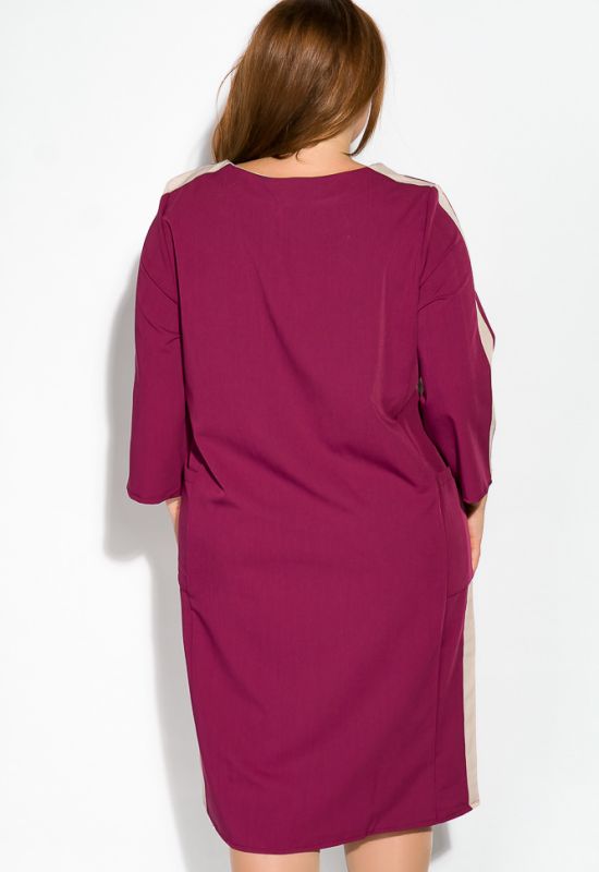 Платье женское 120P332 (бордовый)