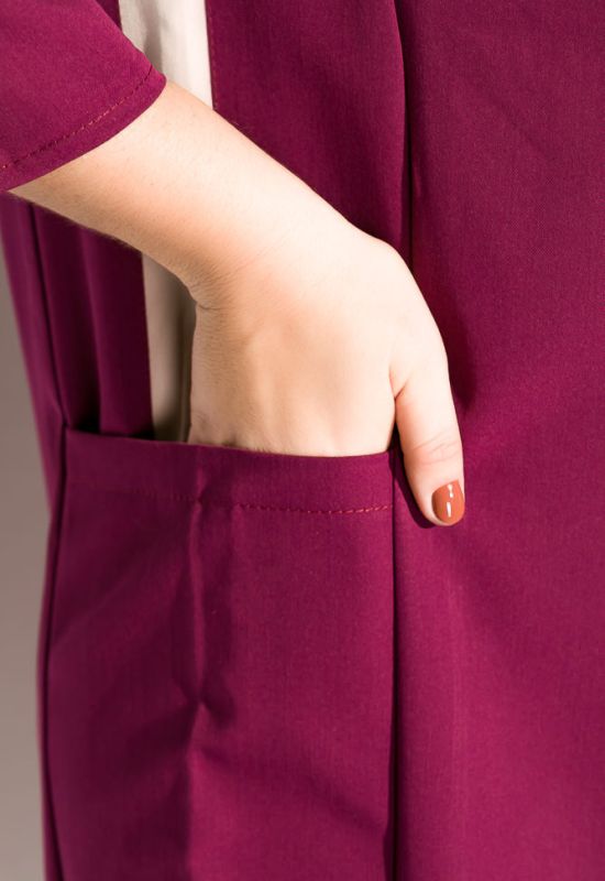 Сукня жіноча 120P332 (бордовий)