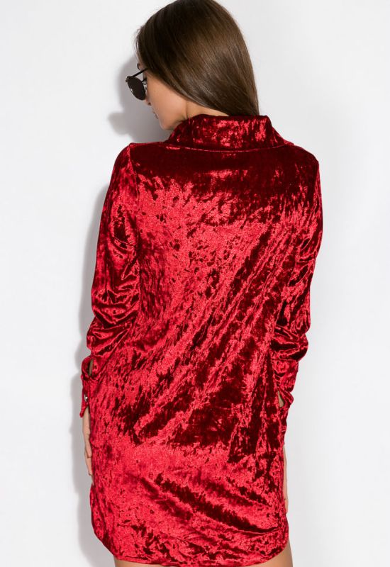 Сукня жіноча 121P023 (бордовий)