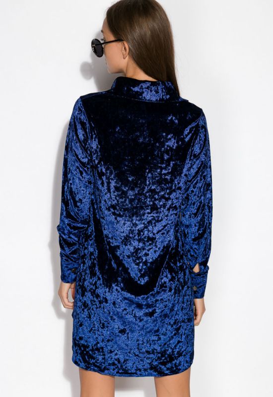 Платье женское 121P023 (синий)