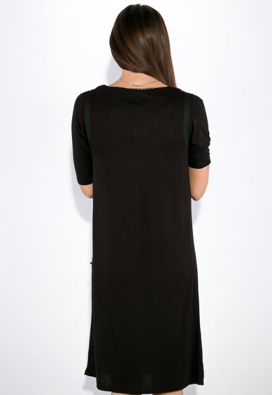 Платье женское 516F421 (черный)