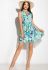 Сукня жіноча 964K023 (бірюзовий/синій)