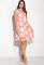 Платье женское 964K025 (коралловый)