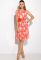 Платье женское 964K027 (коралловый)