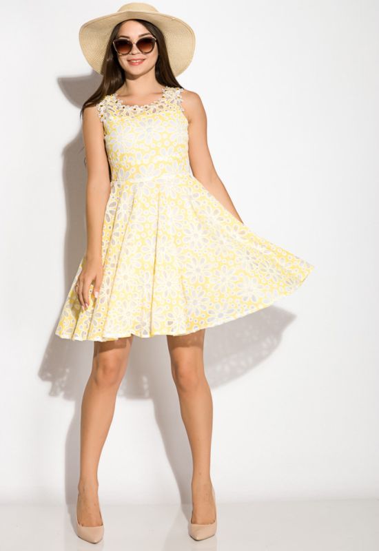 Платье женское 964K040 (лимонный)