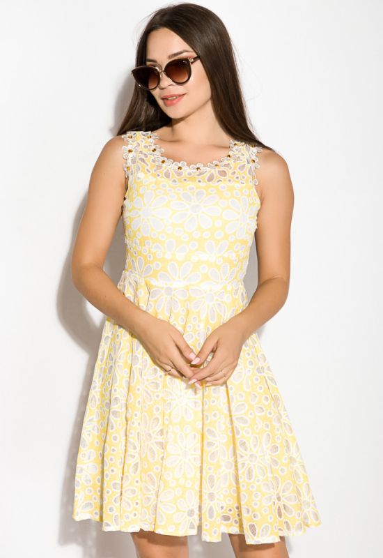 Платье женское 964K040 (лимонный)