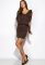 Платье женское ассорти 120P147 (шоколадный)