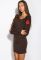 Платье женское ассорти 120P147 (шоколадный)