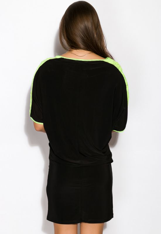 Сукня жіноча асорті 120P150 (чорний/неоновий)