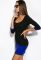 Сукня жіноча асорті 120P154 (чорний/синій)