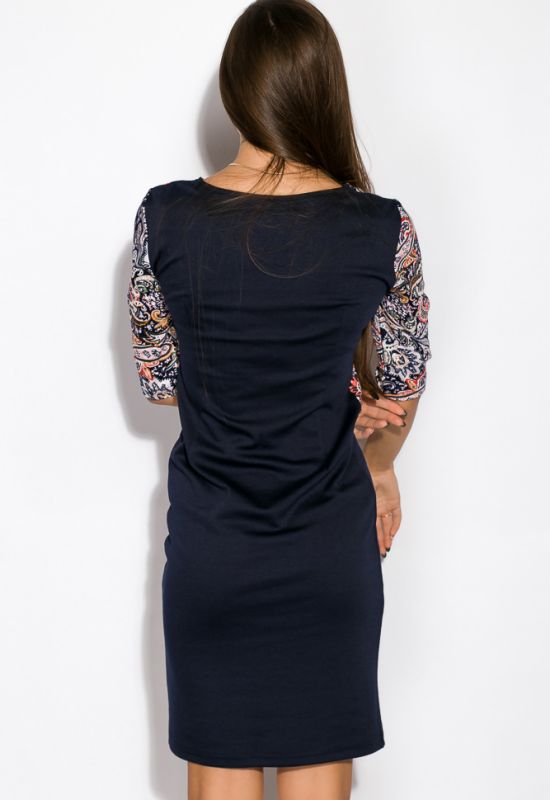 Платье женское ассорти 120P168 (темно-синий)