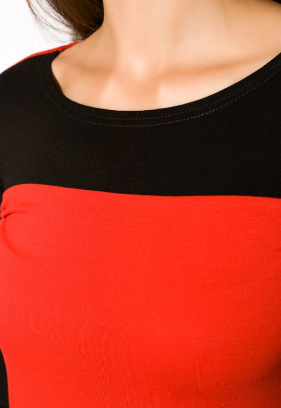 Платье женское ассорти 120P177 (красный/черный)