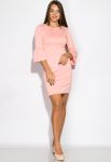 Платье женское ассорти 120P191 (розовый)
